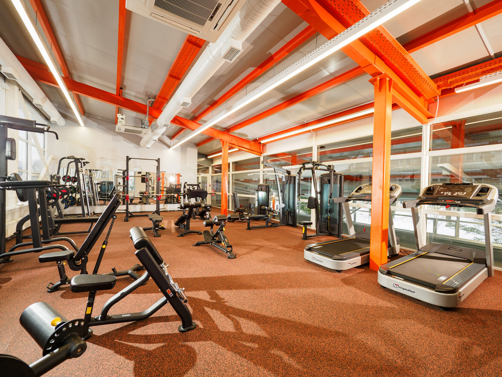 Тренажёрный зал СОЦ «Парус»